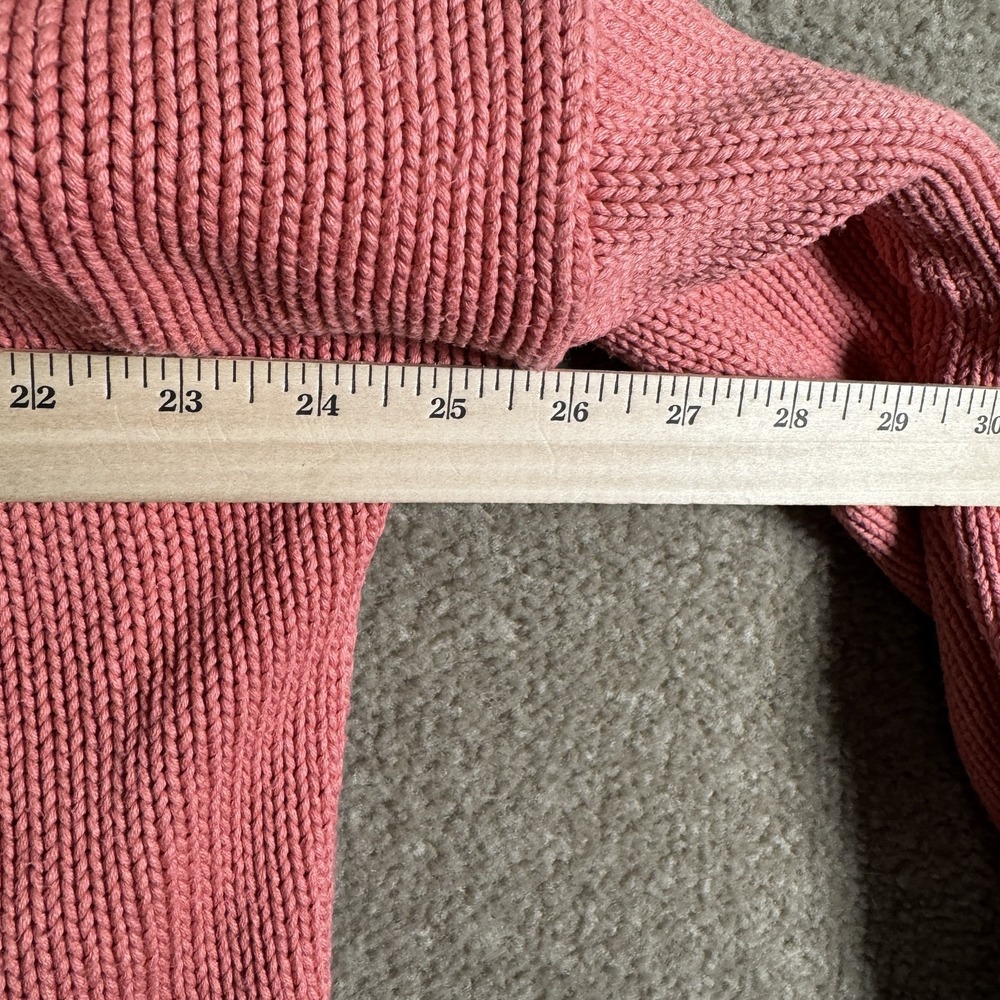 Banana Republic Sweater Womens Small Pink Boat Neck Cotton Silk Knit‎ Pullover - Picture 5 of 9